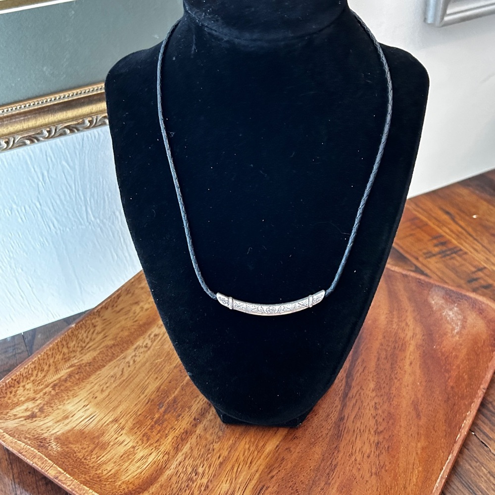 Elegant Silver Brighton Pendant Necklace